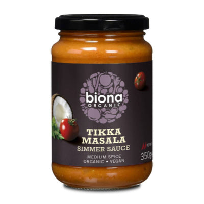 Biona Tikka Masala Simmer Sauce Organic 350g