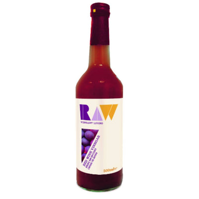 Raw Vibrant/L Vibrant Living Organic Red Wine Vinegar With The Mother 500ml