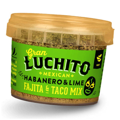 Gran Luchito Habanero Lime Fajita & Taco Mix 50g x 6