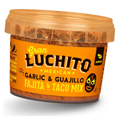 Gran Luchito Garlic Guajil Fajita & Taco Mix 55g x 6