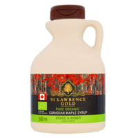 St Lawrence Gold Organic Amber Maple Syrup 500ml