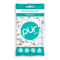 Pur Wintergreen Gum - Bag 55 Piece x 12