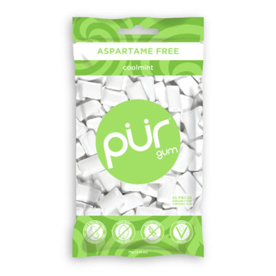 Pur Coolmint Gum - Bag 55 Piece x 12