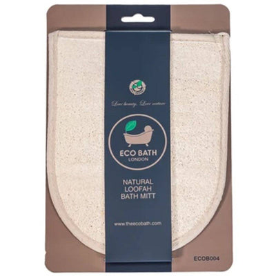 Eco Bath Natural Loofah Mitt Single
