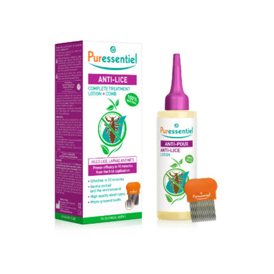 Puressentiel Anti-Lice Treatment Lotion And Comb 100ml