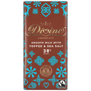 Divine Milk Chocolate - Toffee & Sea Salt 90g x 15
