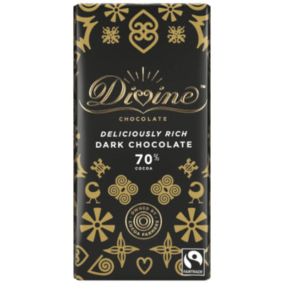 Divine 70% Dark Chocolate 90g x 15