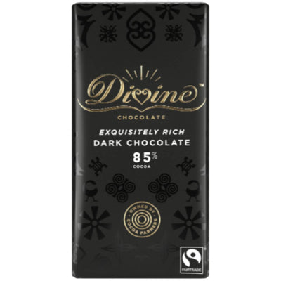 Divine 85% Dark Chocolate 90g x 15