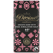 Divine Dark Chocolate - Pink Himalayan Salt 90g x 15