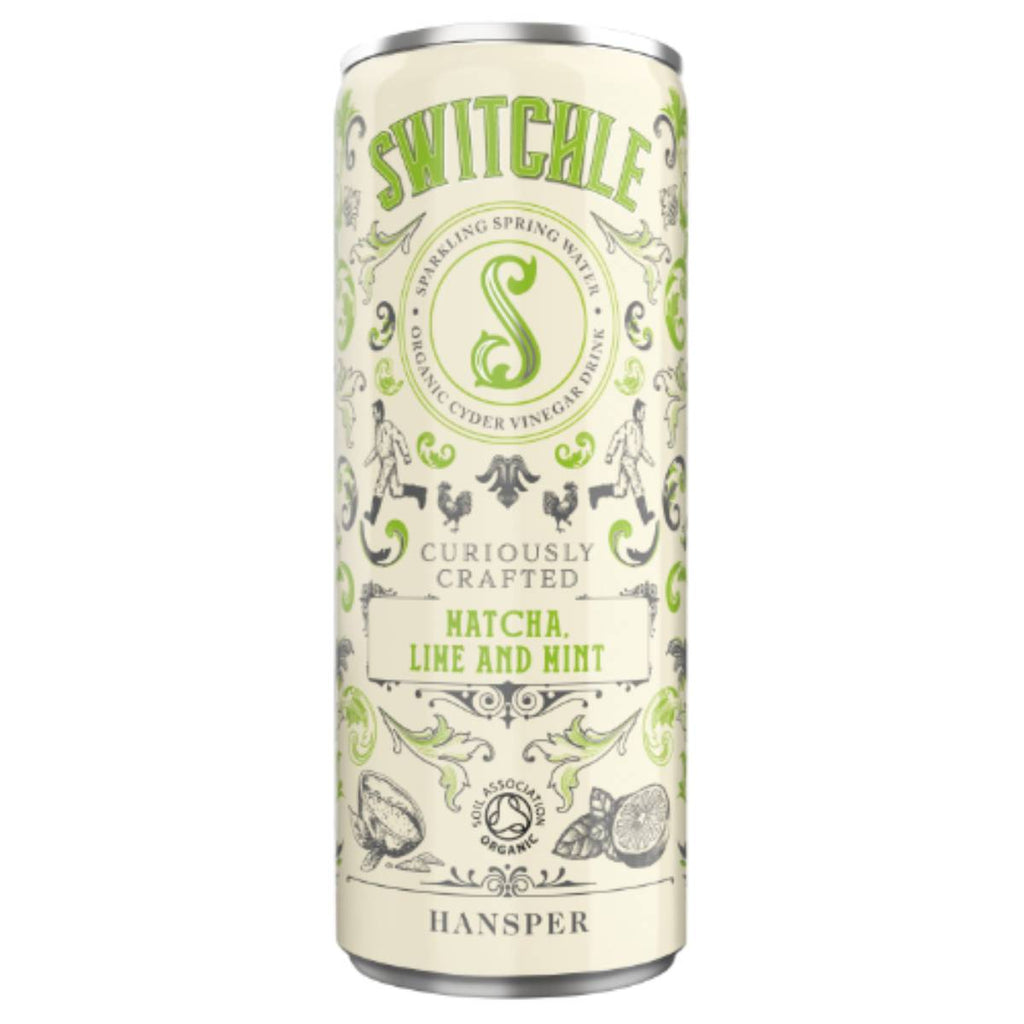 Switchle Organic Matcha Lime & Mint Drink 250ml x 12