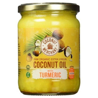 Coconut Merchant Organic Oil With Turmeric 500ml
