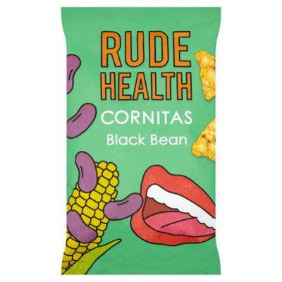 Rude Health Black Bean Cornitas 90g x 8