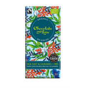 Chocolate & Love Sea Salt Dark 55% Caramel 80g x 14