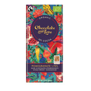 Chocolate & Love Pomegranate Dark 70% Almond 80g x 14
