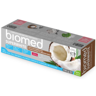 Biomed Superwhite Gentle Coconut Whitening Toothpaste 100g