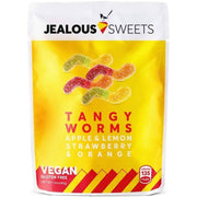 Jealous Sweets Vegan & Gluten Free Tangy Worms 40g x 10