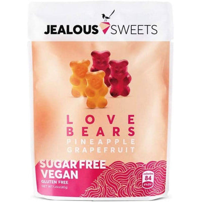 Jealous Sweets Sugar Free & Vegan Love Bears 40g x 10