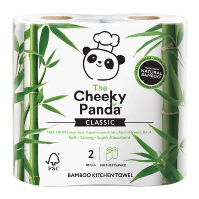 Cheeky Panda The Sustainable Bamboo Kitchen Rolls 2 Pack