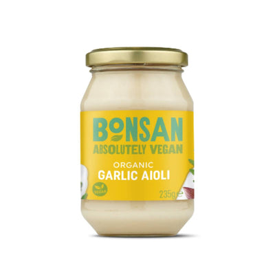 Bonsan Garlic Aioli - Organic & Vegan 235g