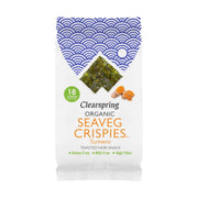 Clearspring Organic Seaveg Crispies - Turmeric 4g x 16