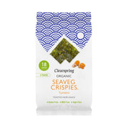 Clearspring Organic Seaveg Crispies Multipack - Turmeric (4gx3)