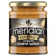 Meridian Rich Roast 100% Peanut Butter - Crunchy 280g