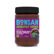 Bonsan Organic Vegan Mylk Hazelnut Cocoa Spread 350g