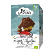 Farm Brothers Dark Chocolate & Sea Salt Cookies 150g