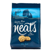 Neats Gluten & Dairy Free Sea Salt Natural Rice Crackers 50g x 10