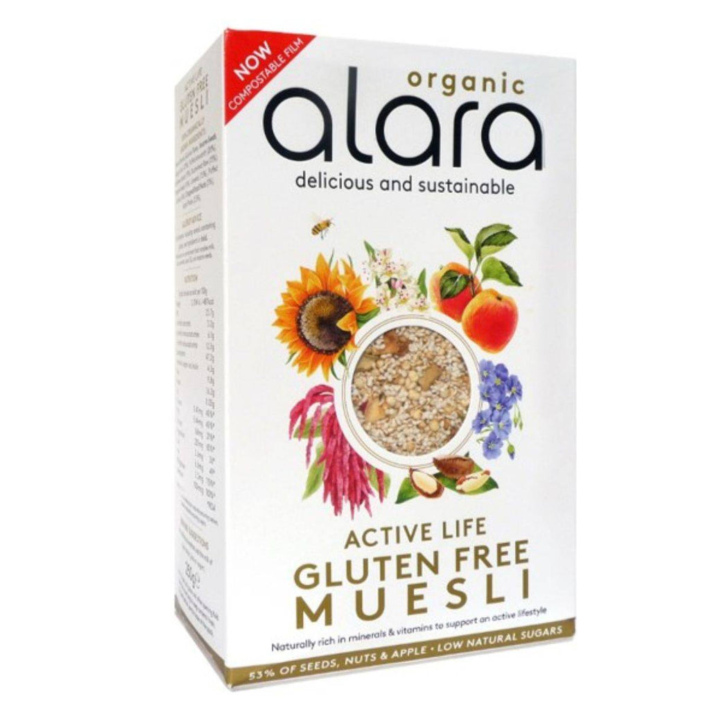 Alara Organic Gluten Free Active Life Muesli 250g