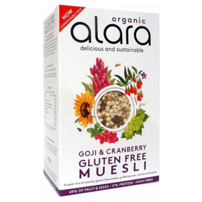 Alara Organic Gluten Free Goji & Cranberry Muesli 450g