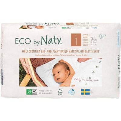Nature Baby Nappies - Size 1 25s