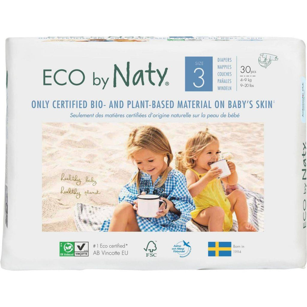 Nature Baby Nappies - Size 3 30s