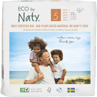 Nature Baby Nappies - Size 5 22s