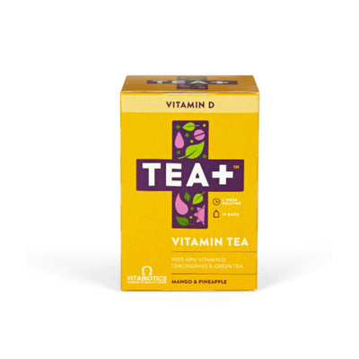 Tea+ Tea Plus (+) Vitamin D Infused 14 Bags
