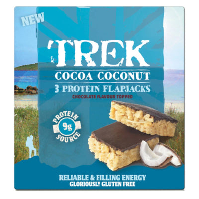 Trek Cocoa Coconut Protein Flapjack - Multipack (50gx3)