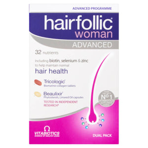 Vitabiotics Hairfollic Woman Advanced Capsules 60s