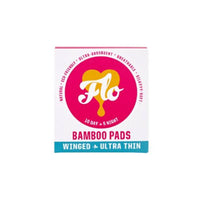 Flo Natural Bamboo Winged Day & Night Pads 15s