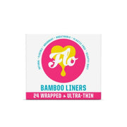 Flo Natural Bamboo Wrapped Daily Liners 24s