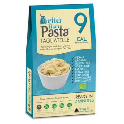 Better Than Organic Pasta Tagliatelle Noodle Shapes 385g x 6