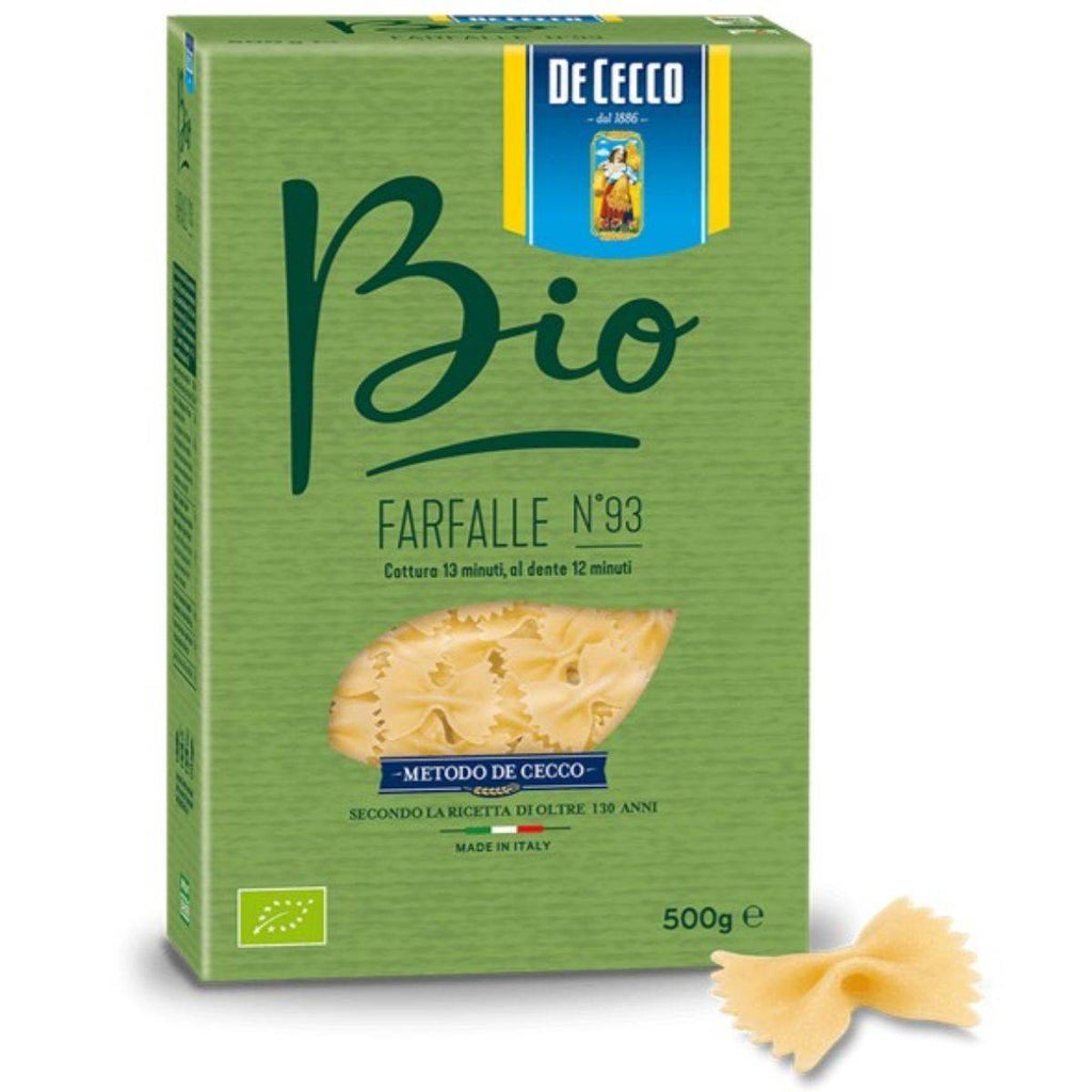 DeCecco Organic Premium Farfalle 500g
