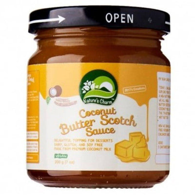 Natures Charm Coconut Butterscotch Sauce 200g