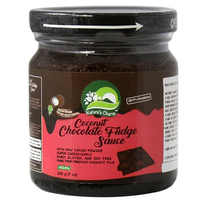 Natures Charm Coconut Chocolate Fudge Sauce 200g