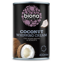 Biona Coconut Whipping Cream - Organic 400ml