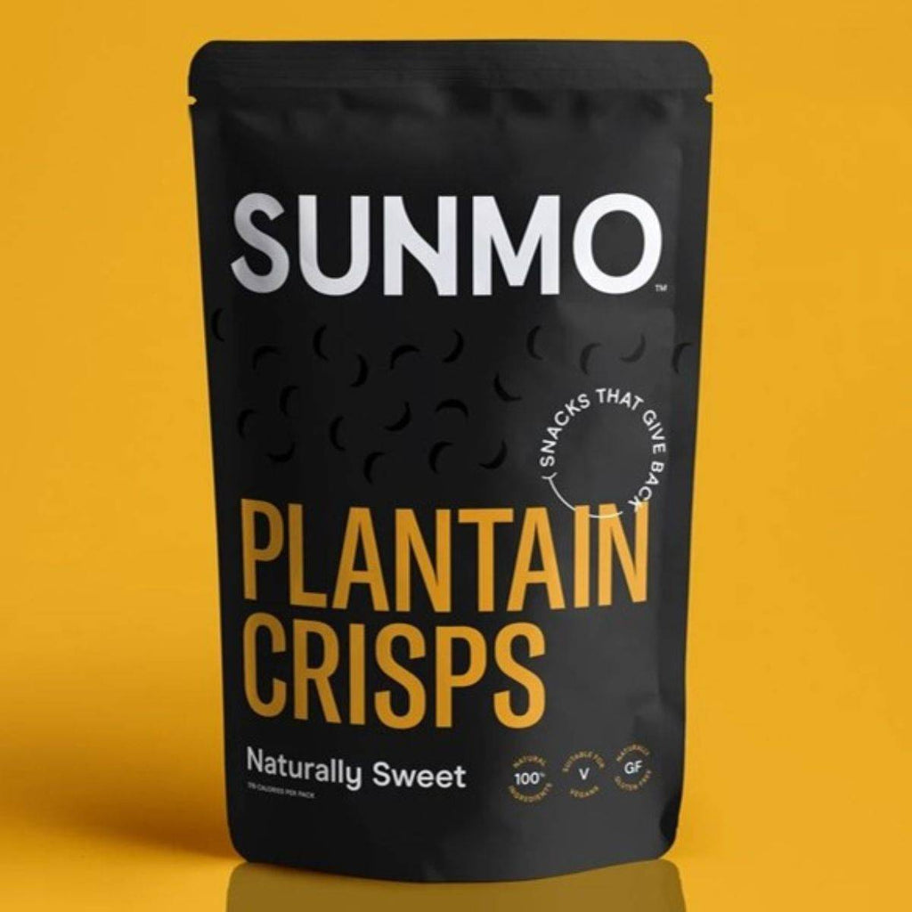 Sunmo Naturally Sweet Plantain Crisps 45g x 12