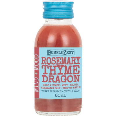 BumbleZest Mind & Mood Rosemary Thyme Dragon Fruit 60ml
