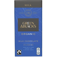 Green & Blacks Milk Chocolate Bar 90g x 15