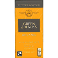 Green & Blacks Milk Chocolate Bar - Butterscotch 90g x 15