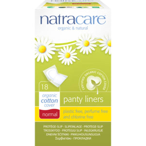 Natracare Panty Liner Normal - Wrapped 18s