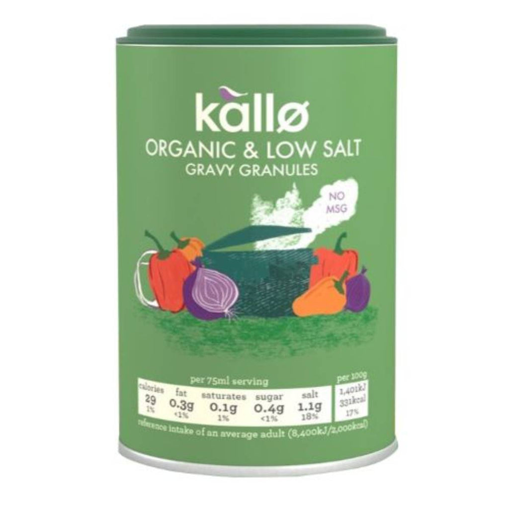 Kallo Gravy Granules Tub - Low Salt Organic 197g